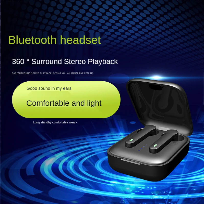 

X09 TWS Wireless Earphone Bluetooth 5.0 Touch Control Earphone Wireless Handsfree Stereo HD Talking Earphone
