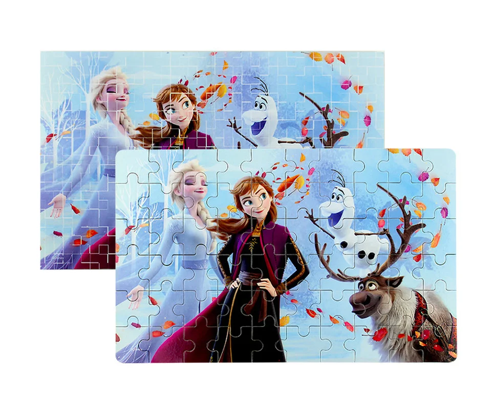 Пазлы из мультфильма Холодное сердце Disney 2 железная коробка новинка 2020 подарки