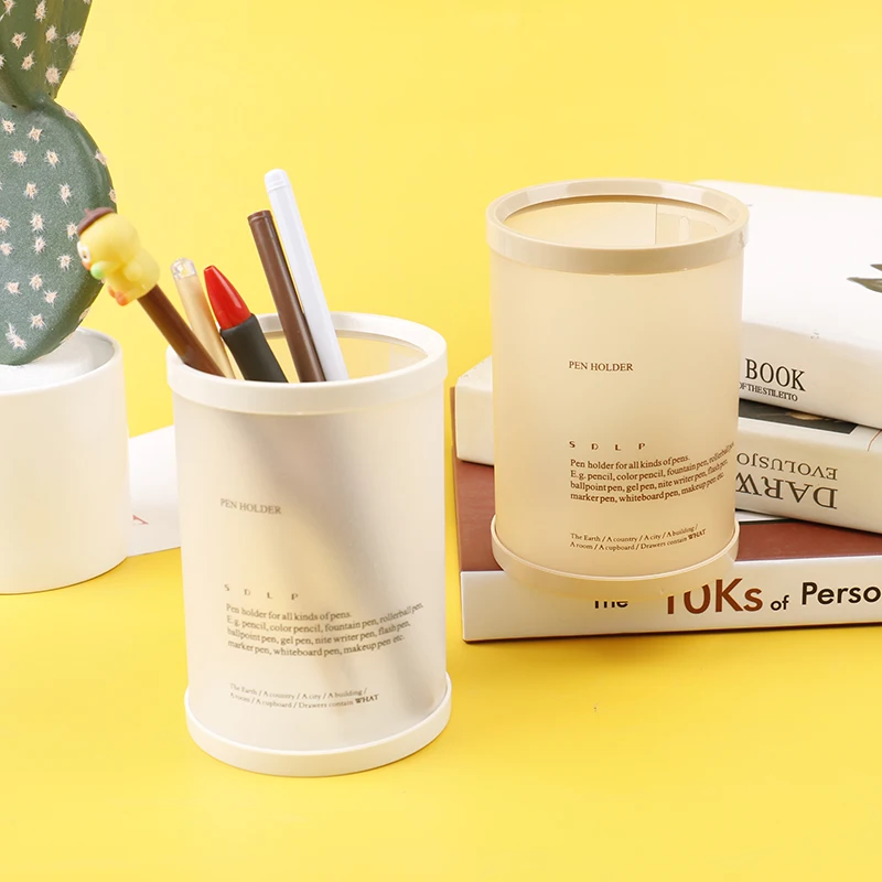 

1 шт. новый креативный съемный цилиндрический Настольный ящик «сделай сам» для хранения, держатель для ручек, Круглый держатель для ручек, м...