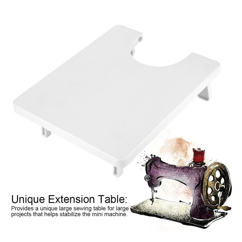 Portable Mini Sewing Machine Expansion Board Extension Foldable Table Leg Plastic Thickening Pad Workbench | Дом и сад