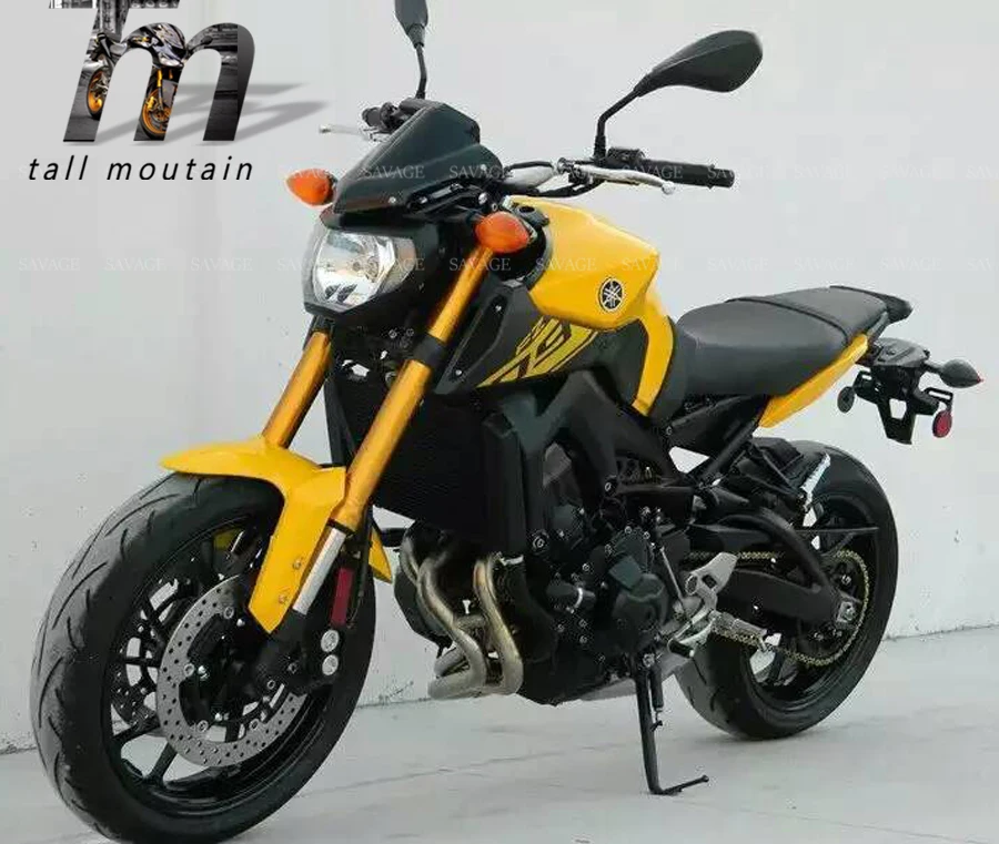 Ветровое стекло для YAMAHA MT09 FZ09 лобовое 2014 2016 14 15 16 MT FZ 09 2015|Козырьки от ветра и ветр.