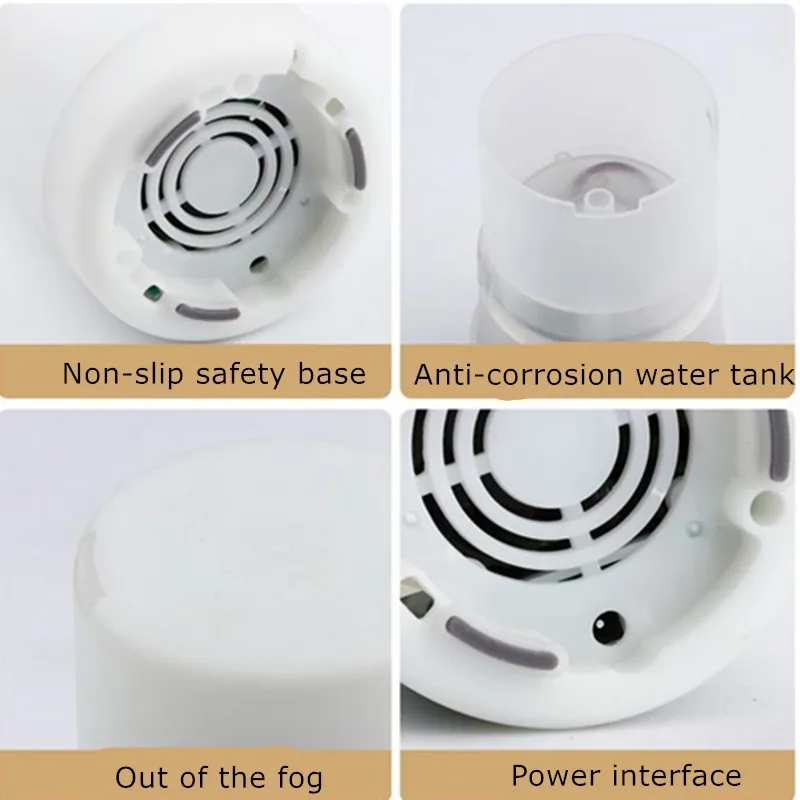 

7 Color Night Light USB Charging Air Ultrasonic Humidifier Aromatherapy Essential Oil Aroma Diffuser For Home Car Office 20#1128