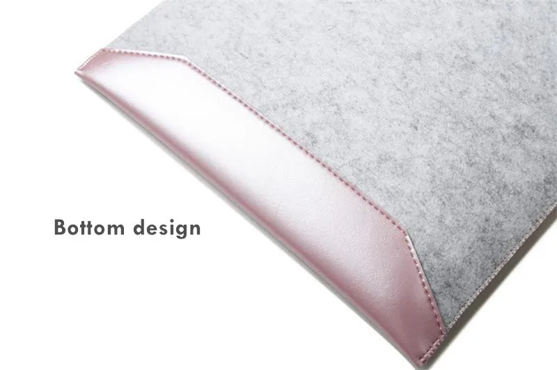 Модный шерстяной фетровый карман для ноутбука сумка чехол Macbook Air Pro 11 6 12 13 3 15 4