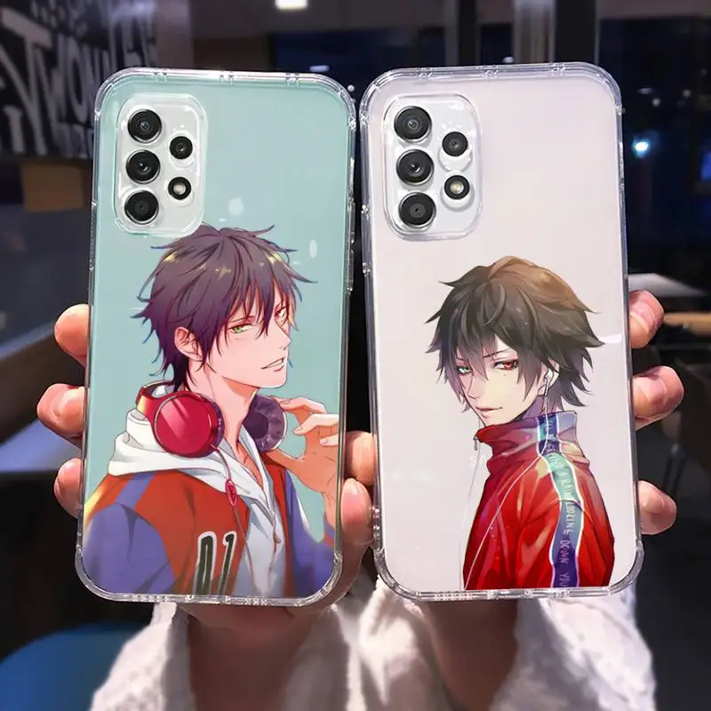 

Division Rap Battle anime Phone Case Transparent For Samsung Galaxy A S Note 9 10 51 50 71 70 80 20 21 30s ultra plus