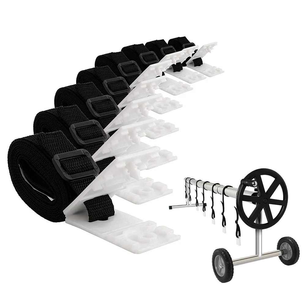 

Solar Cover Reel Attachment Kit Firm Sturdy Swimming Pool Solar Reel Tube For Pool Covers