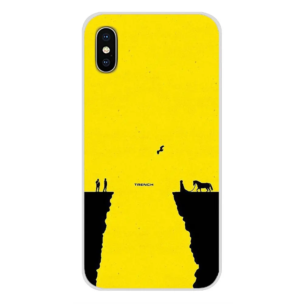 Желтый силиконовый чехол Twenty One Pilots для Huawei G7 G8 P8 P9 P10 P20 P30 Lite Mini Pro P Smart Plus 2017 2018