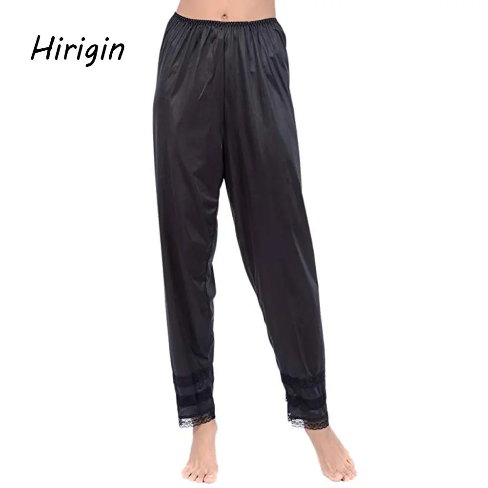 Женские мягкие пижамы с подкладом ночная Пижама домашние пижамные штаны