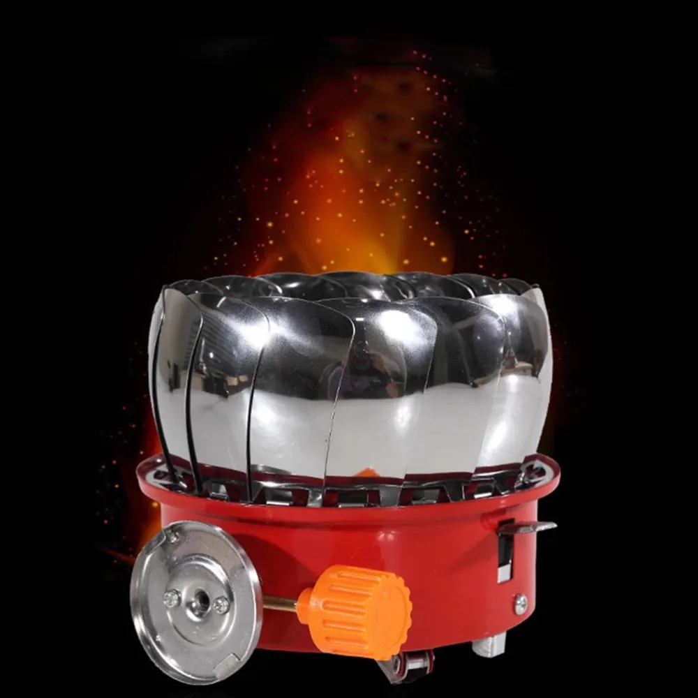 

Portable Outdoor Backpacking Camping Stove Foldable Camp Stove Burner (Integrated)