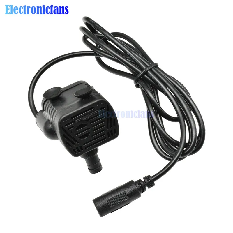 Мини-погружной водяной насос diymore DC 12 В 3 Вт 1 5 л/ч м | Электронные компоненты и