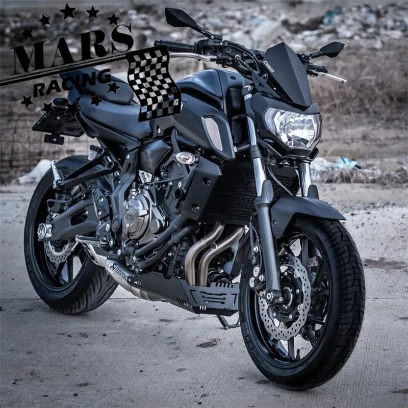 Защитное покрытие для мотоциклетного шасси YAMAHA MT07 MT 07 2018 2019 XSR700|Накладки и