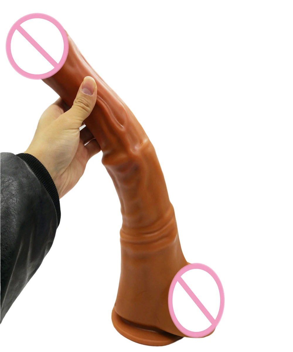 41*6 7 см супер длинные огромный дилдо мягкий лошадиный Секс игрушки для форме