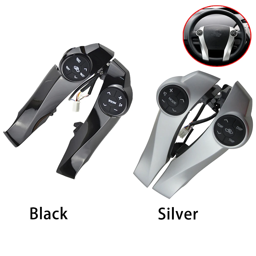 

New Car Cruise Steering Wheel Control Buttons Switch 84244-47100-B0 84247-52131-B0 84247-52150-B0 For TOYOTA AQUA PRIUS C NHP10
