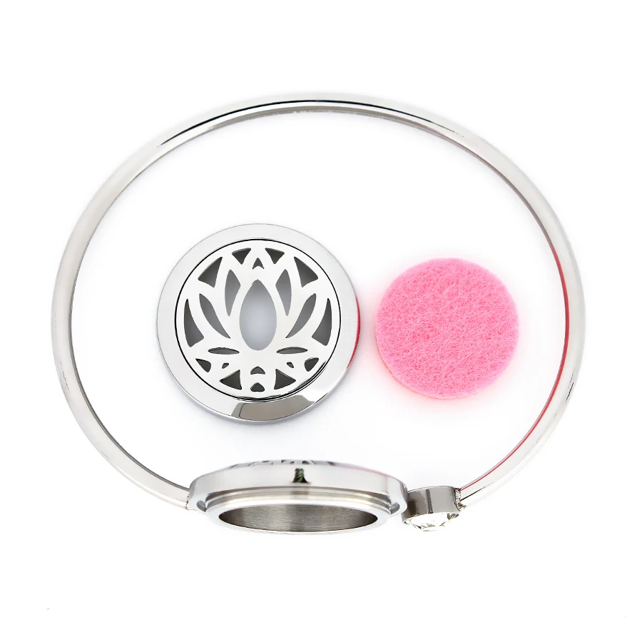 Дерево жизни 25 мм диффузор эфирного масла медальон браслет Твист винт 316