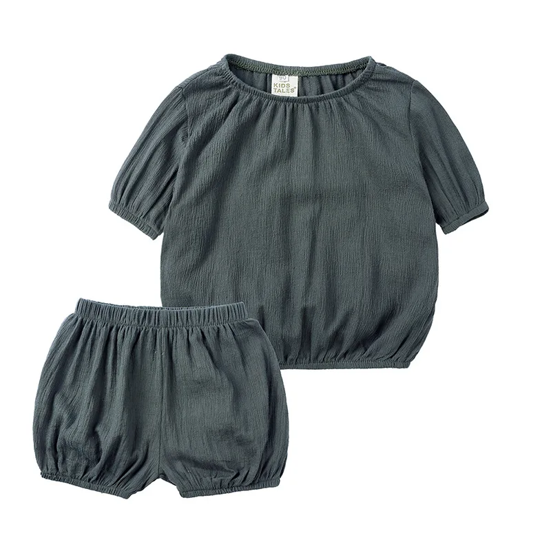 Летняя одежда для новорожденных мальчиков и девочек хлопковые футболки с