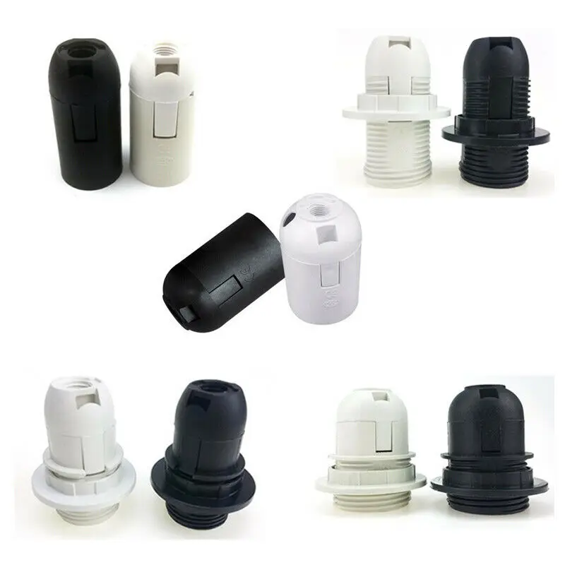 

1 шт. E14 E27 M10 винт светодиодный светильник лампа база кепки Мощность держатель Электрический кулона гнездо абажур конвертер 220V 110v