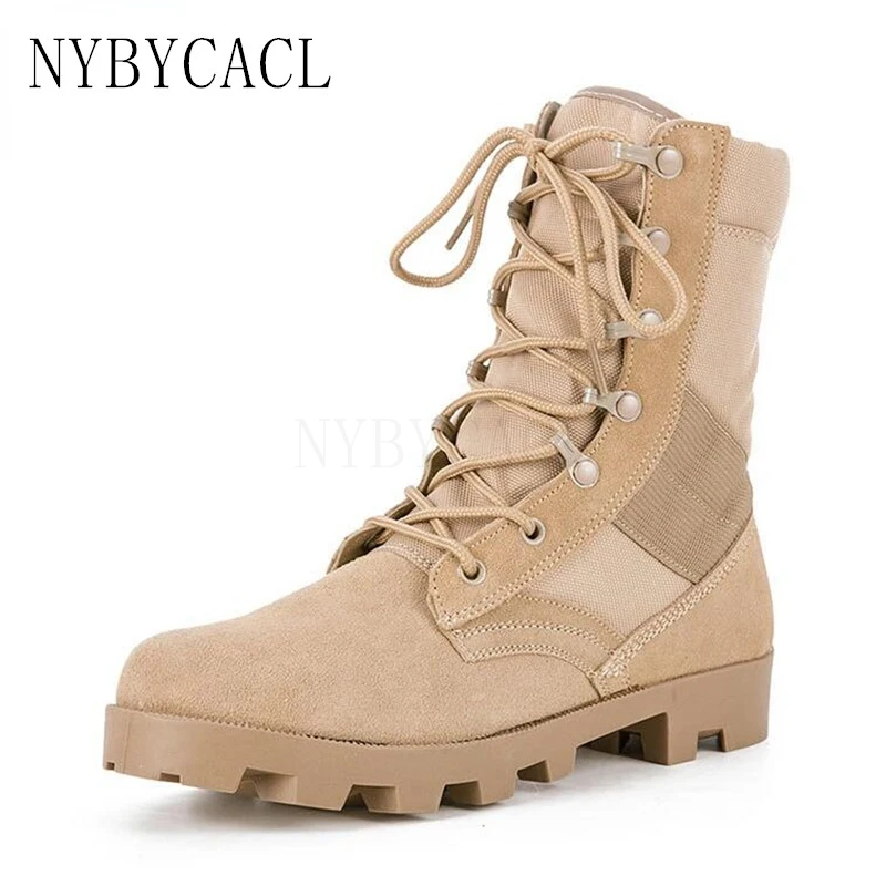 Spring and Summer Tactical Boots Men Breathable Army Desert Boots Work Safety Shoes Mens Military Combat Ankle Boots Footwear spring and summer tactical boots men breathable army desert boots work safety shoes mens military combat ankle boots footwear