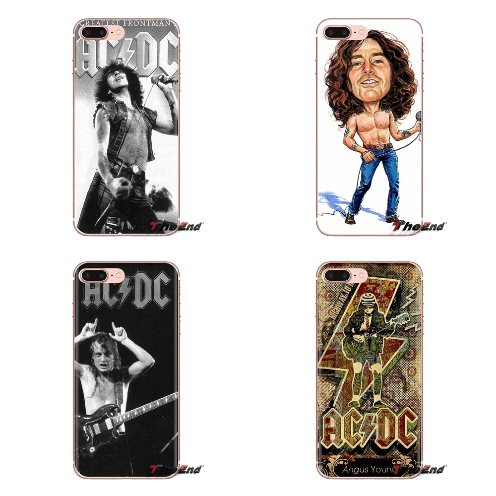 Мягкие прозрачные чехлы для huawei Honor 7X V10 6C V9 6A Play 9 mate 10 Pro Y7 Y5 P8 P10 Lite Plus GR5 2017 Bon AC DC |