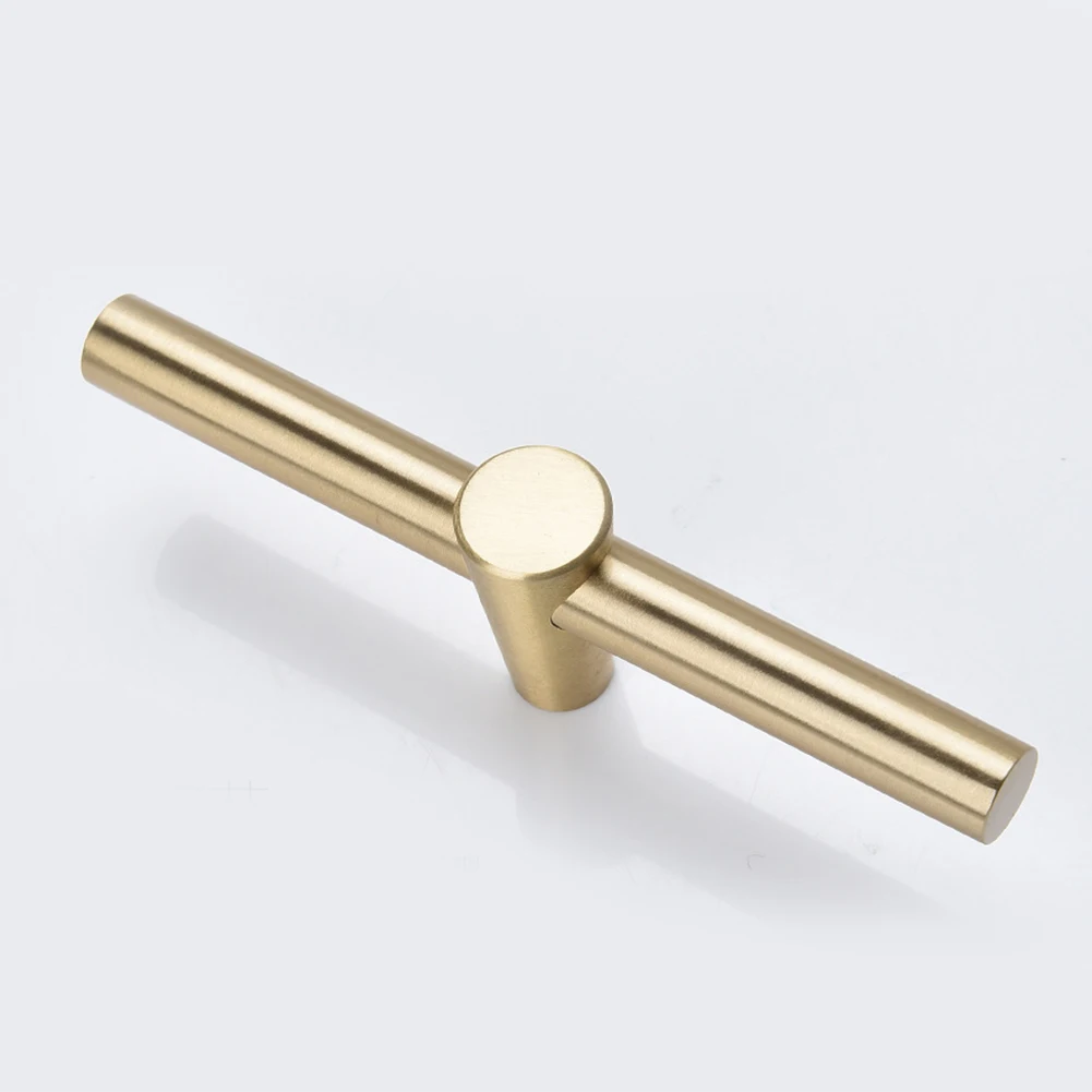 Ручка для шкафа из чистой меди ручка дверная спальни домашний декор Прочная