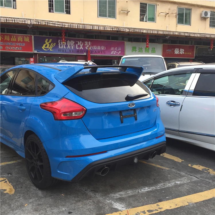 Спойлер для Ford Focus высокое качество ABS материал заднее крыло автомобиля Праймер