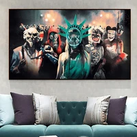 diamond painting the purge anarchy popular movie 5d diy full drill cross stitch mosaic rhinestone picture embroidery home decor