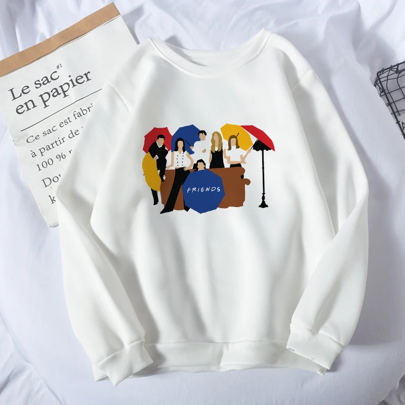 Одежда на Хэллоуин толстовка с принтом персонажей фильма Друзья Женская