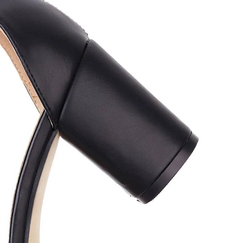 Taoffen/женские босоножки обувь на толстом высоком каблуке женская квадратном с