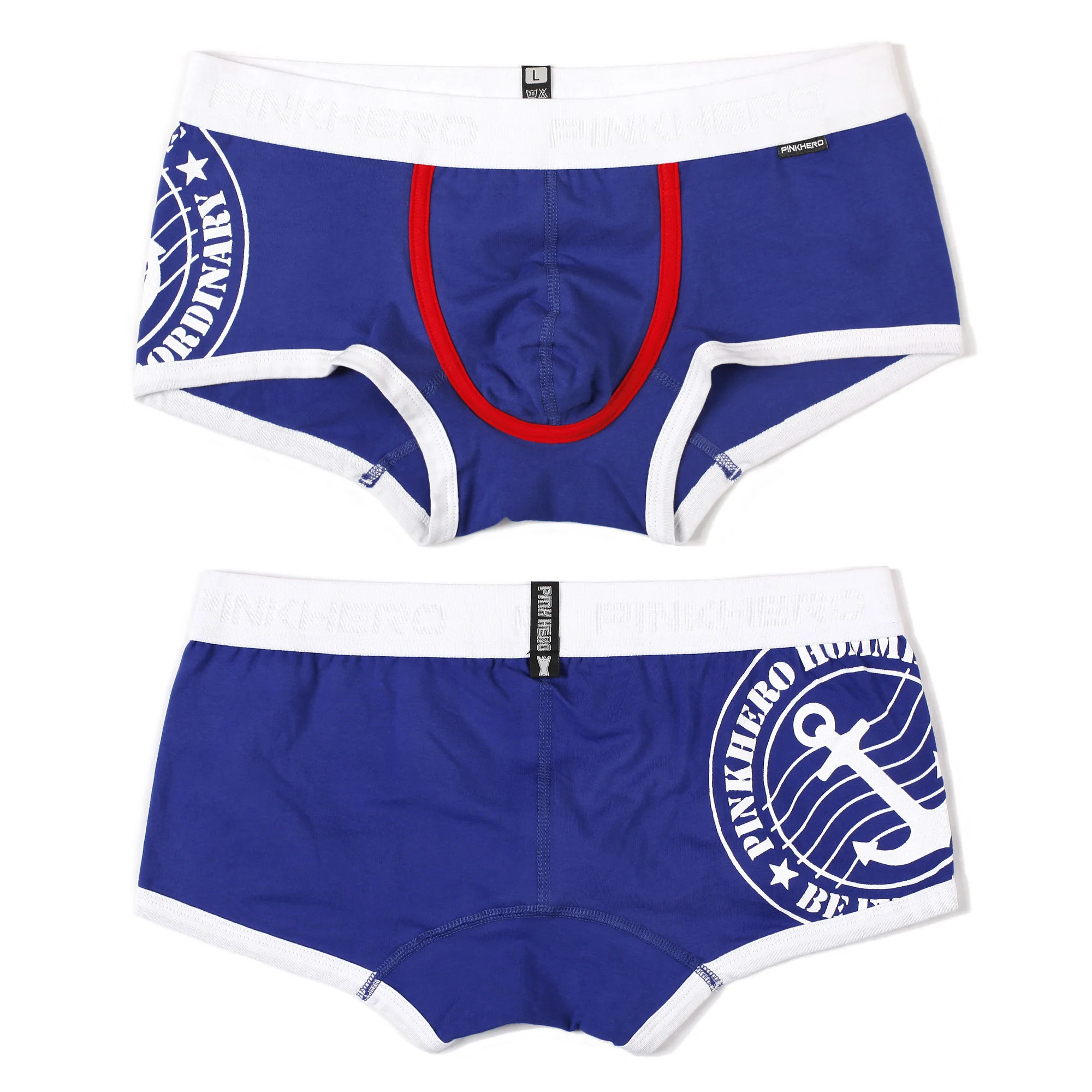 4 шт./лот так круто! Высококачественное хлопковое Мужское нижнее белье PINK HEROES