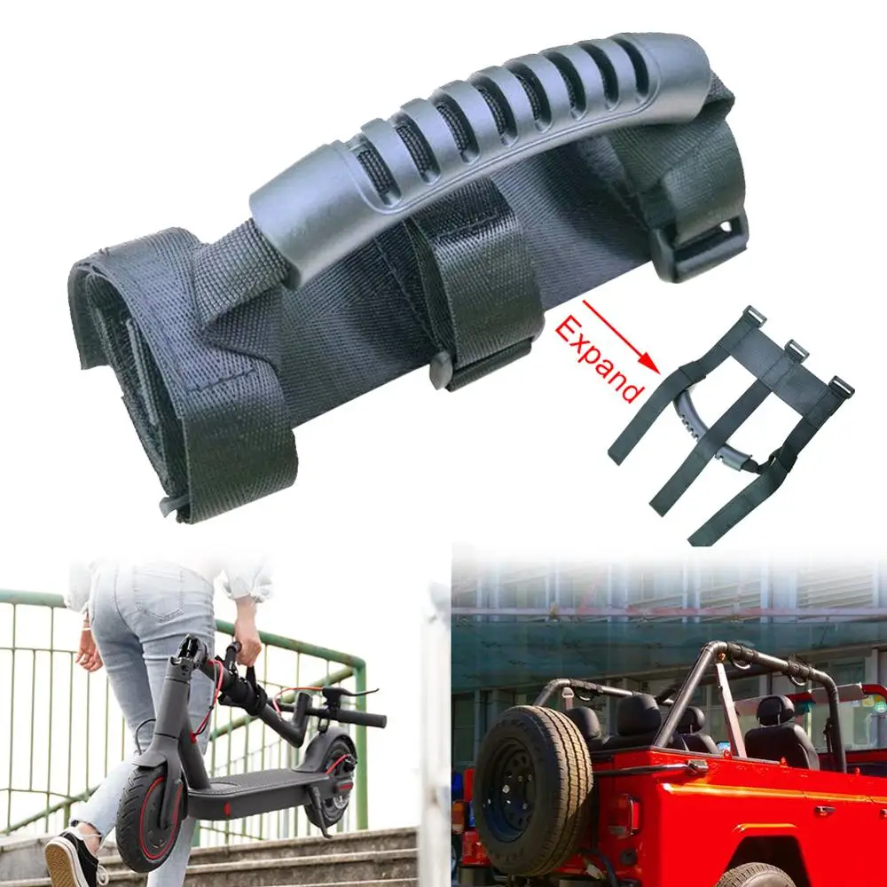 

Ручка для электрического скутера Xiaomi, портативная лента № 9, ручка для самоката, подходит для поручней джипа, трояня, лошади