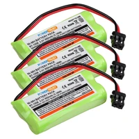 BT1008 900mAh 2 4V 2AAA Ni-MH Cordless Home Phone Battery for Uniden BT-1008 BT-1016 BT1021 WITH43-269 WX12077 CB-BT1008