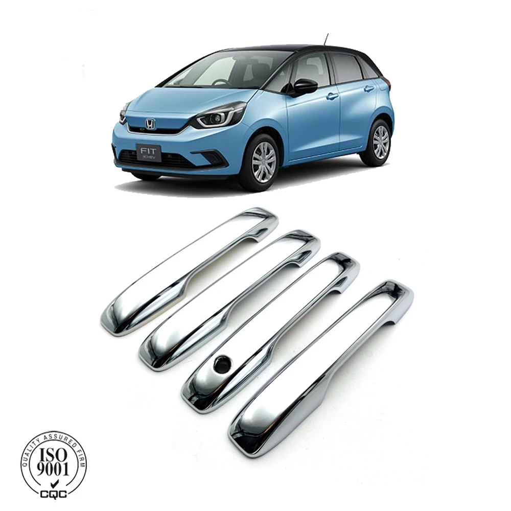 

Наклейка на внешнюю дверную ручку для Honda Fit Jazz GR 2020 2021, автомобильные аксессуары из АБС-пластика