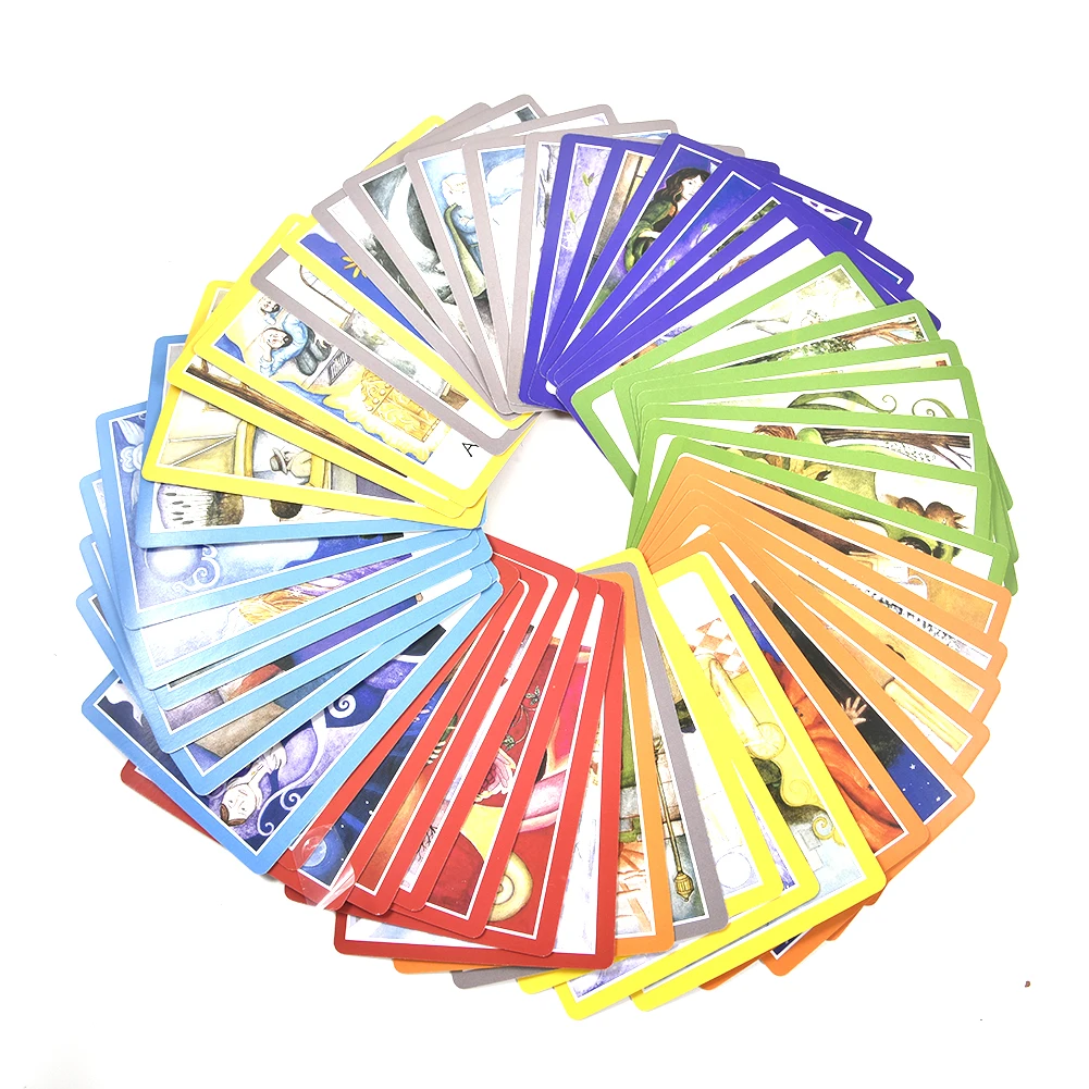 Таро чакра мудрость Oracle карты доски палубы игры карточные для вечерние игра