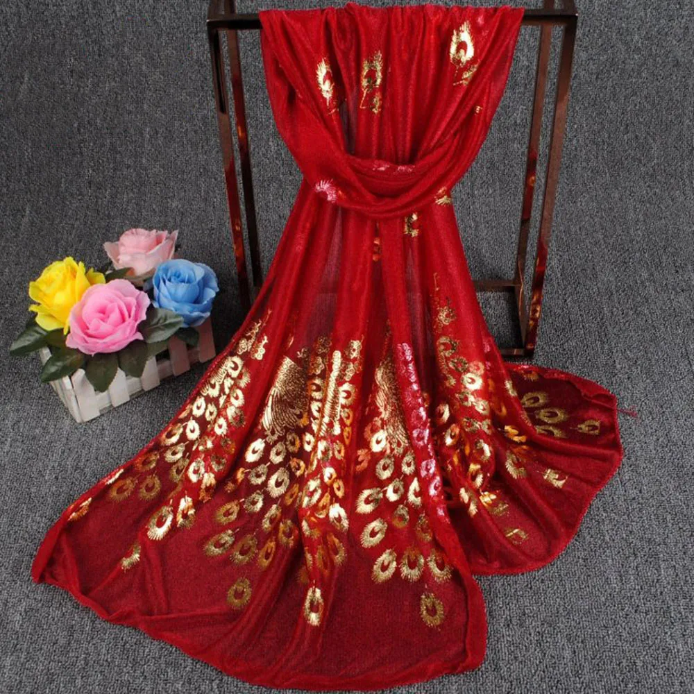 Новинка 2020 Модный женский длинный шарф шаль с принтом Дамская большие шарфы для