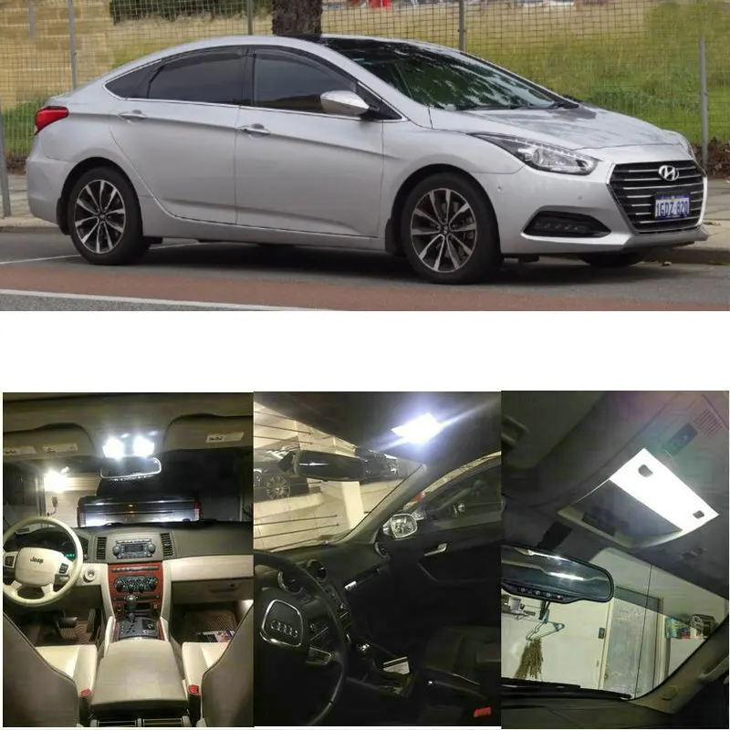 

Светодиодное Внутреннее освещение полный комплект для Hyundai i40 i40 CW ix20 ix35 Santa Fe