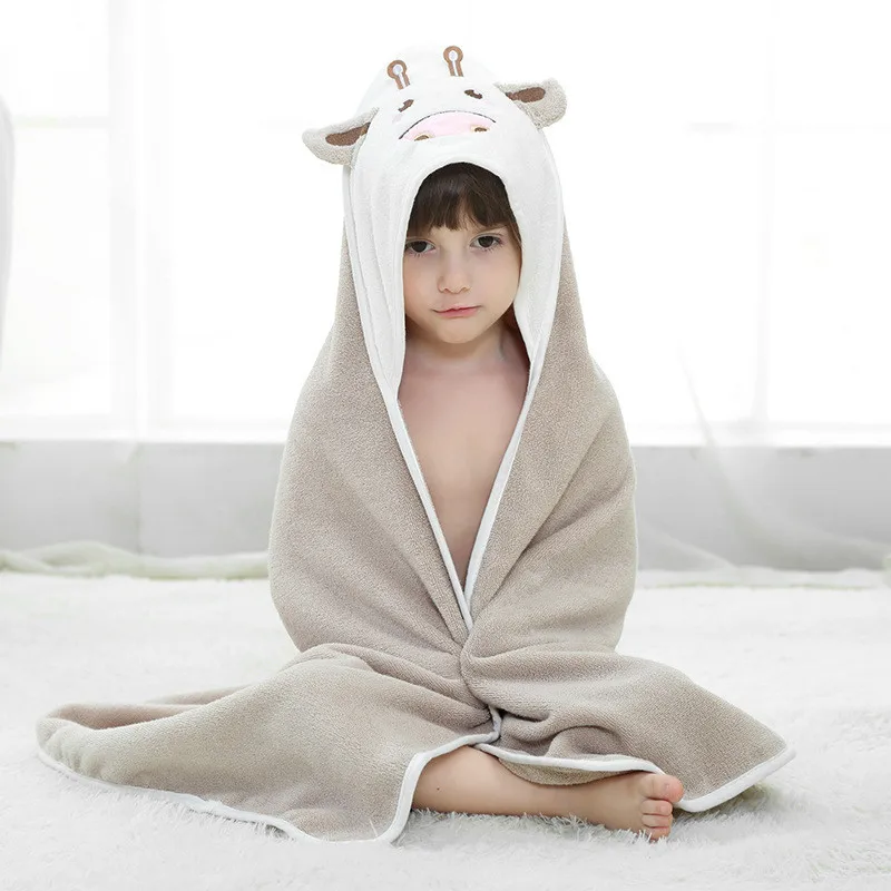 Мягкое Детское купание полотенце s детское одеяло милое с капюшоном банное