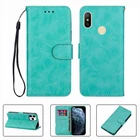 Чехол-бумажник для Xiaomi Mi A2 Lite A2Lite M1805D1SG Redmi 6 Pro, высококачественный откидной кожаный чехол для телефона, защитный чехол