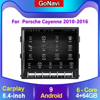 gonavi for porsche cayenne 8 4 inch android car radio px6 dvd touch screen stereo receiver 2 din central multimedia video player