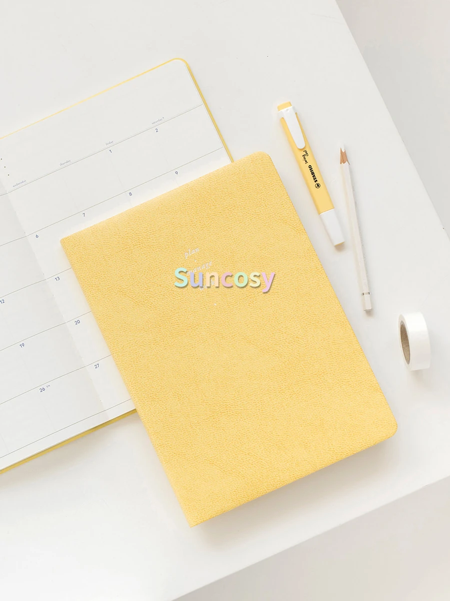 Korea Full Slim B5 Weekly 2022 Notebook Daily Planner Agenda Organizer Notepad School Office Supplies Stationery | Канцтовары для