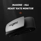 Пульсометр Magene H64, Bluetooth 4,0 ANT, совместим с GARMIN Bryton IGPSPORT, монитор для бега, велоспорта