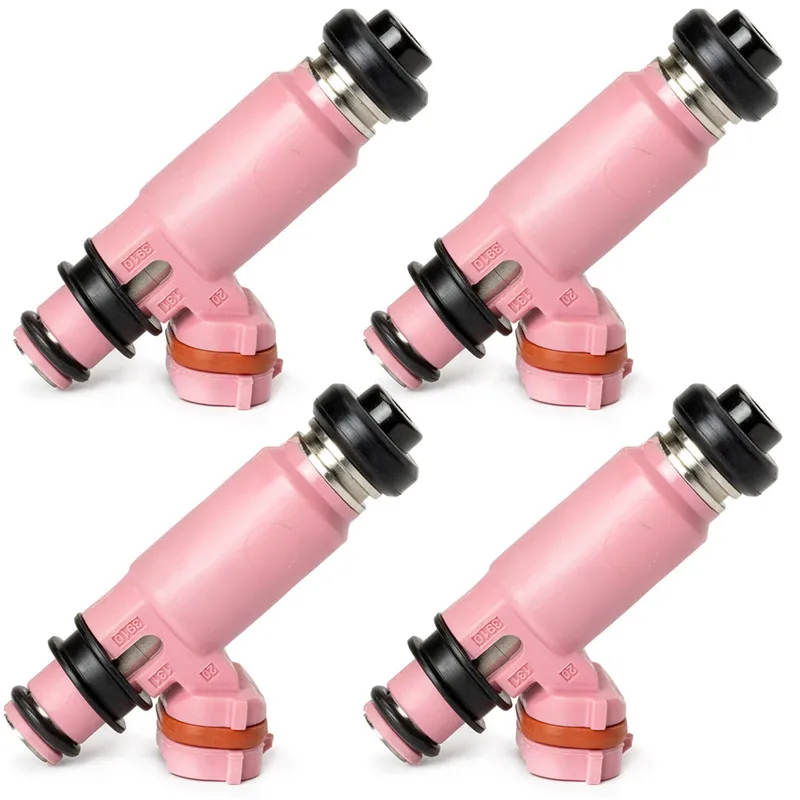 

4PCS New Fuel Injector Nozzles Pink 565cc For Subaru STI WRX Forester Impreza Liberty Legacy 16611-AA370 195500-3910 16611AA370