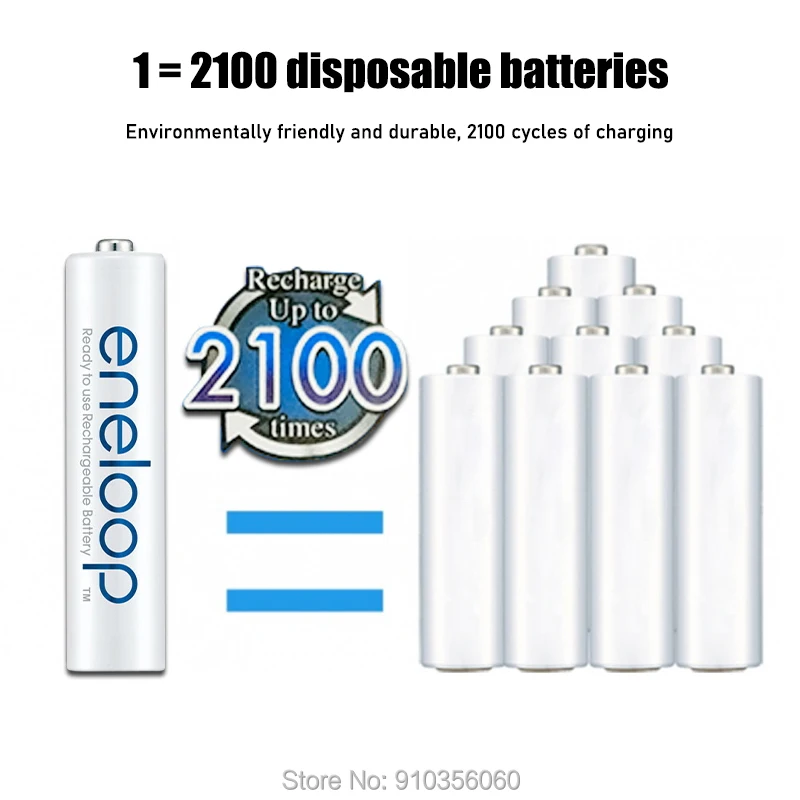 Аккумулятор Panasonic Eneloop 1 2 в 800 мА ч предварительно заряженные