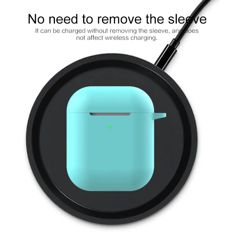 Силиконовый чехол для наушников SIFREE AirPods защитный Airpods коробка зарядки