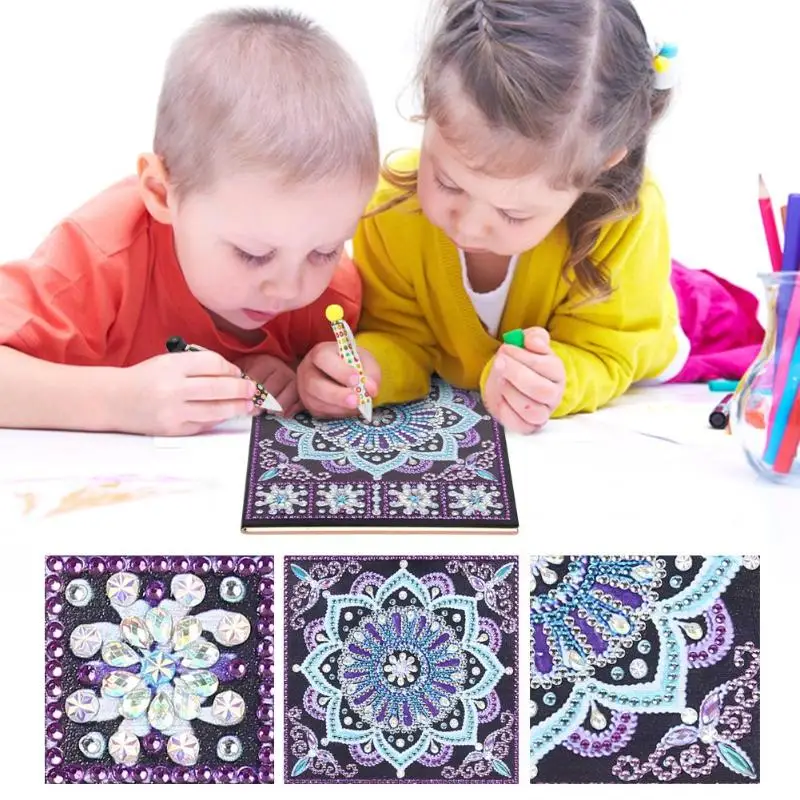 Блокнот для алмазной живописи формата А5 сделай сам специальная форма вышивки