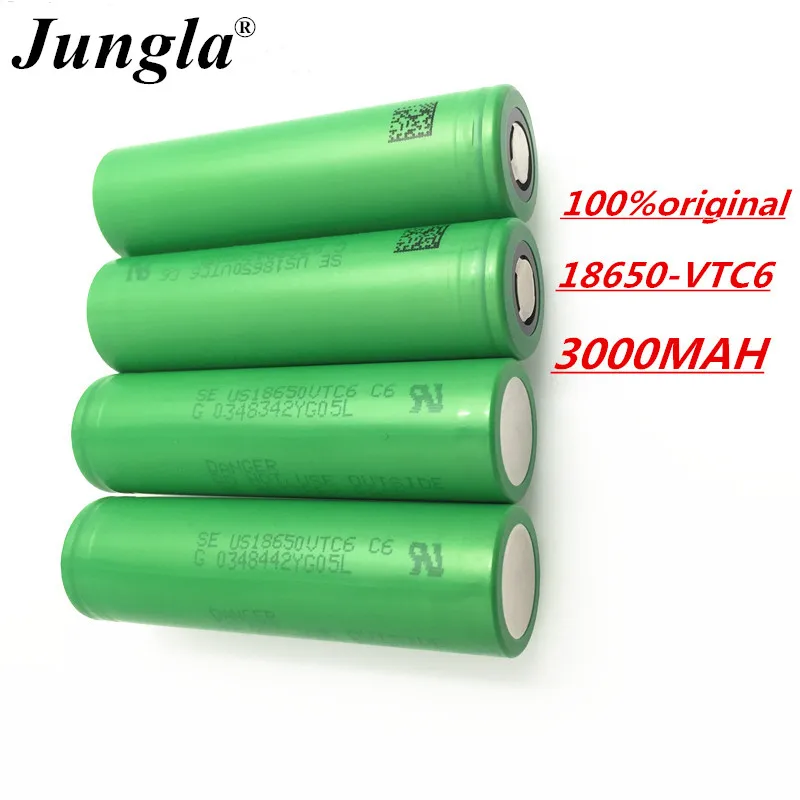 100% Оригинальный VTC6 18650 3000 мА/ч литий ионный 3 7 V batera для SONY us18650 vtc6 УСО juguetes herramient