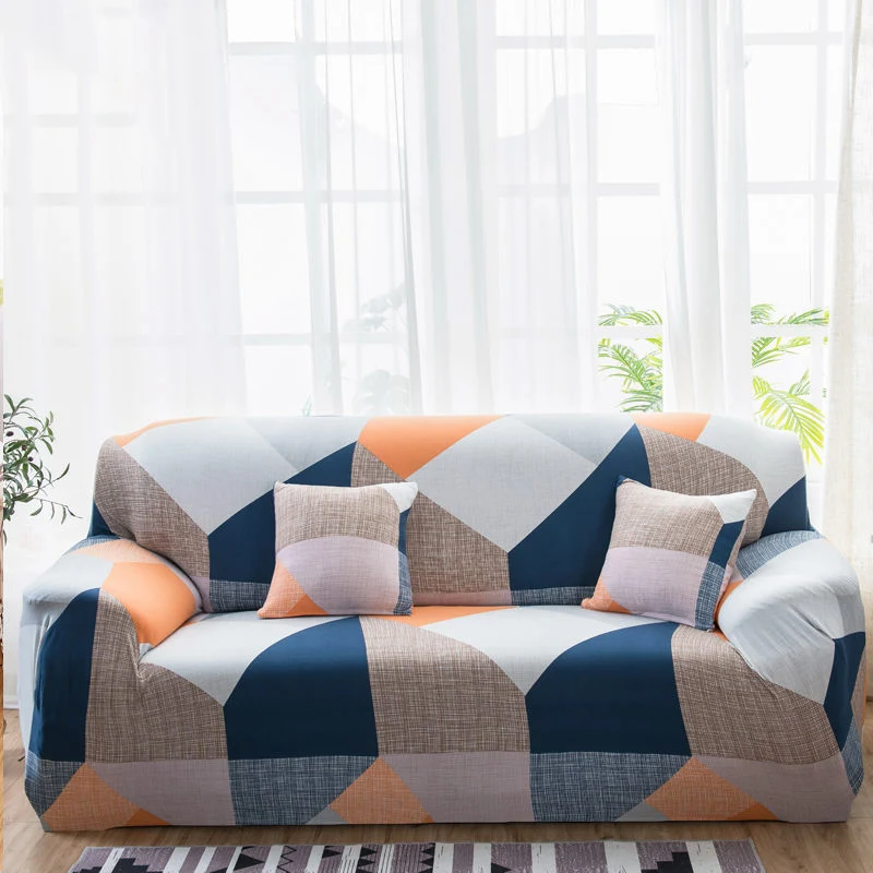 

Эластичный чехол для дивана с принтом, разноцветный домашний декор для гостиной, дивана, стула, 1/2/3/4 сиденья, эластичный полиэстеровый чехол...