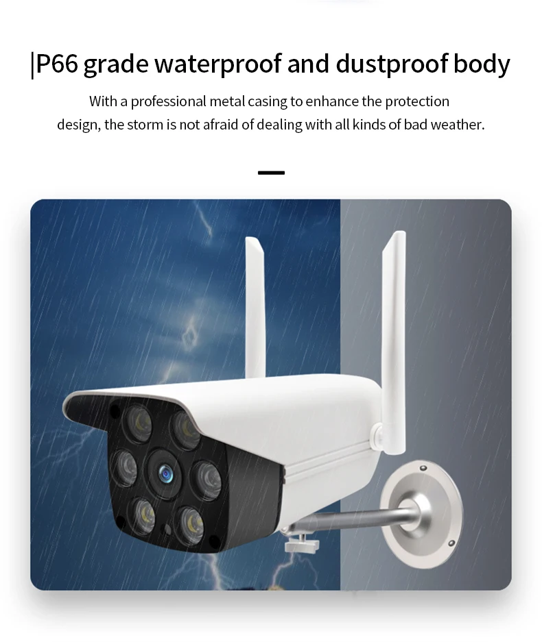 HD Беспроводная ip-камера наружная Водонепроницаемая 1080P инфракрасная лампа