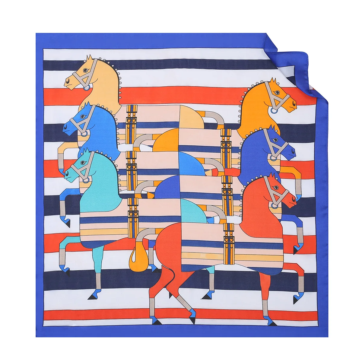 

2021 Новый Модный Шелковый квадратный шарф для женщин 53 см атласный шейный платок повязка на голову мягкий шейный платок женский платок