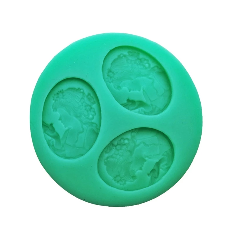 

D0LC Princess Style Girl Bird Brooch Epoxy Resin Mold Jewelry Pin Silicone Mould DIY Crafts Casting Mold