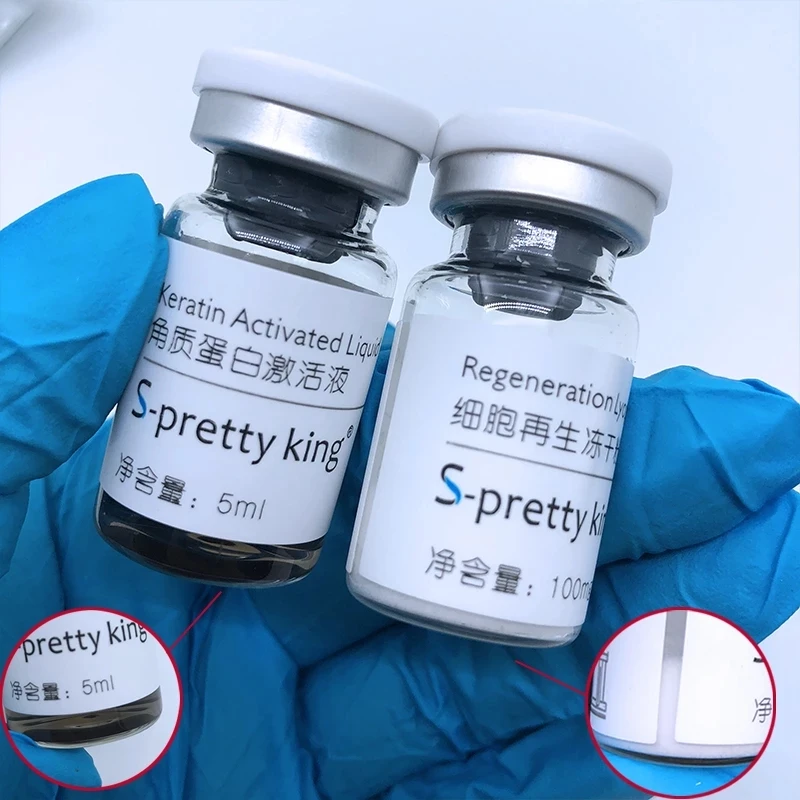 Набор для восстановления волос с протеином Кератиновое средство и утолщения