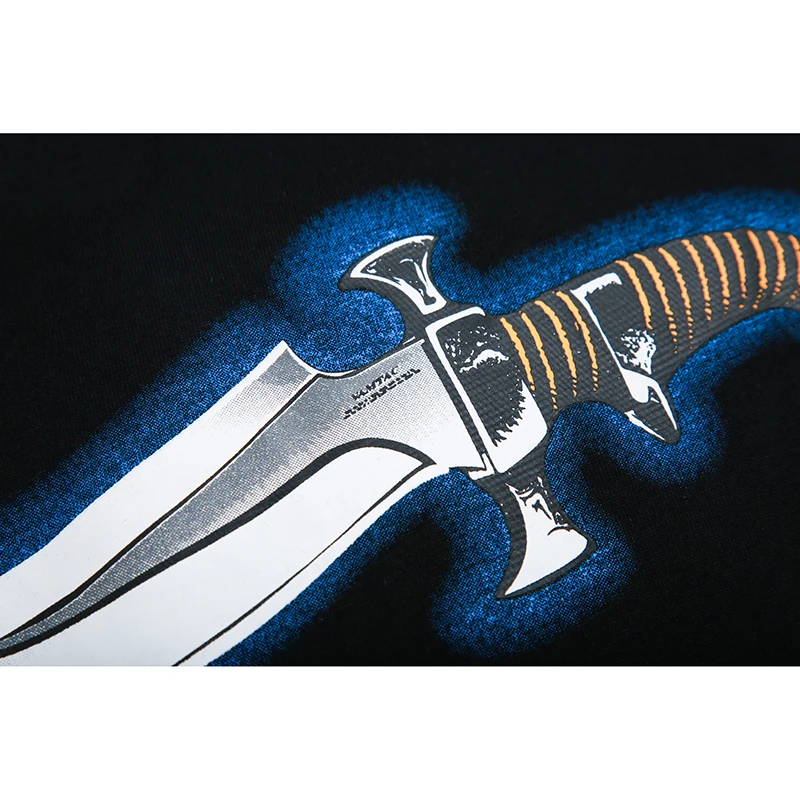 Футболка мужская с принтом в стиле хип хоп 2020|Мужские футболки| |