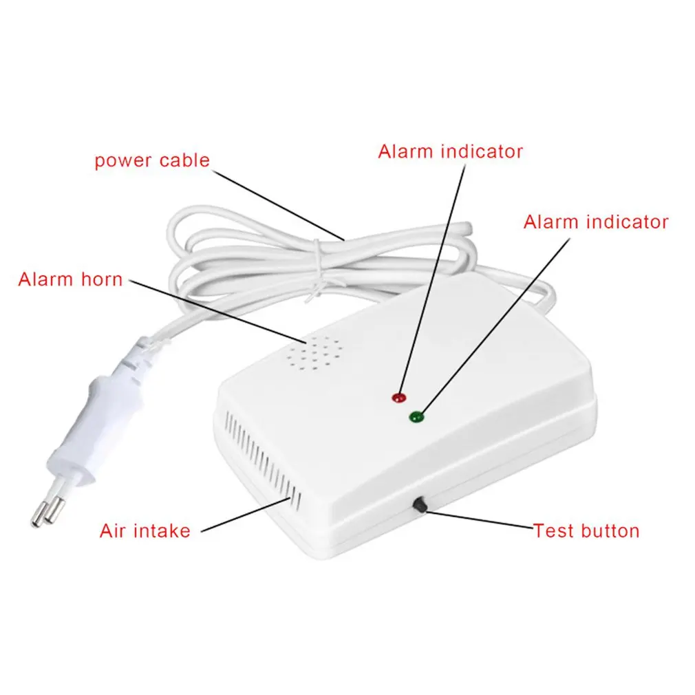 Детектор утечки газа сжиженного нефтяного природного датчик для безопасности